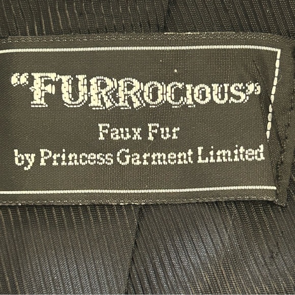 Furrocious by Princess Garment Limited Black Faux Furr - Picture 9 of 11